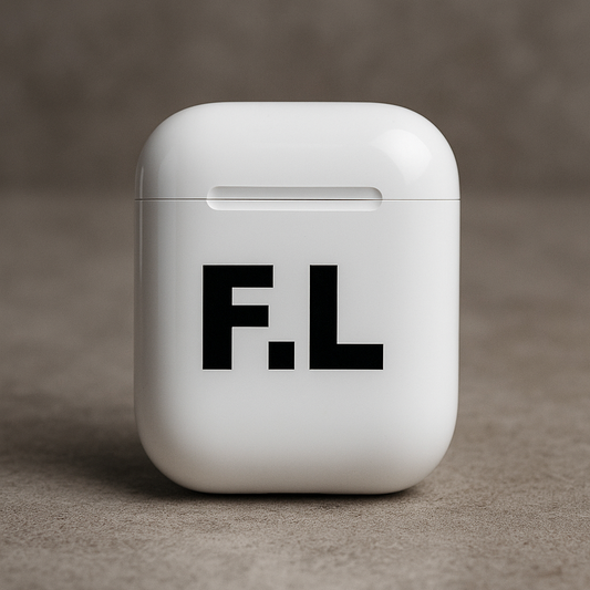 Airpod-dekal i självhäftande vinyl