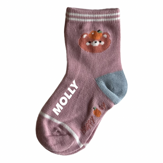 5-pack strumpor - äpplen