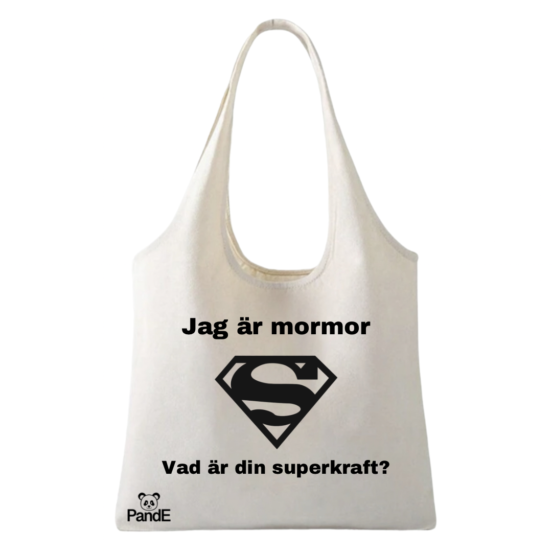 Mormor - Tygpåse + bag