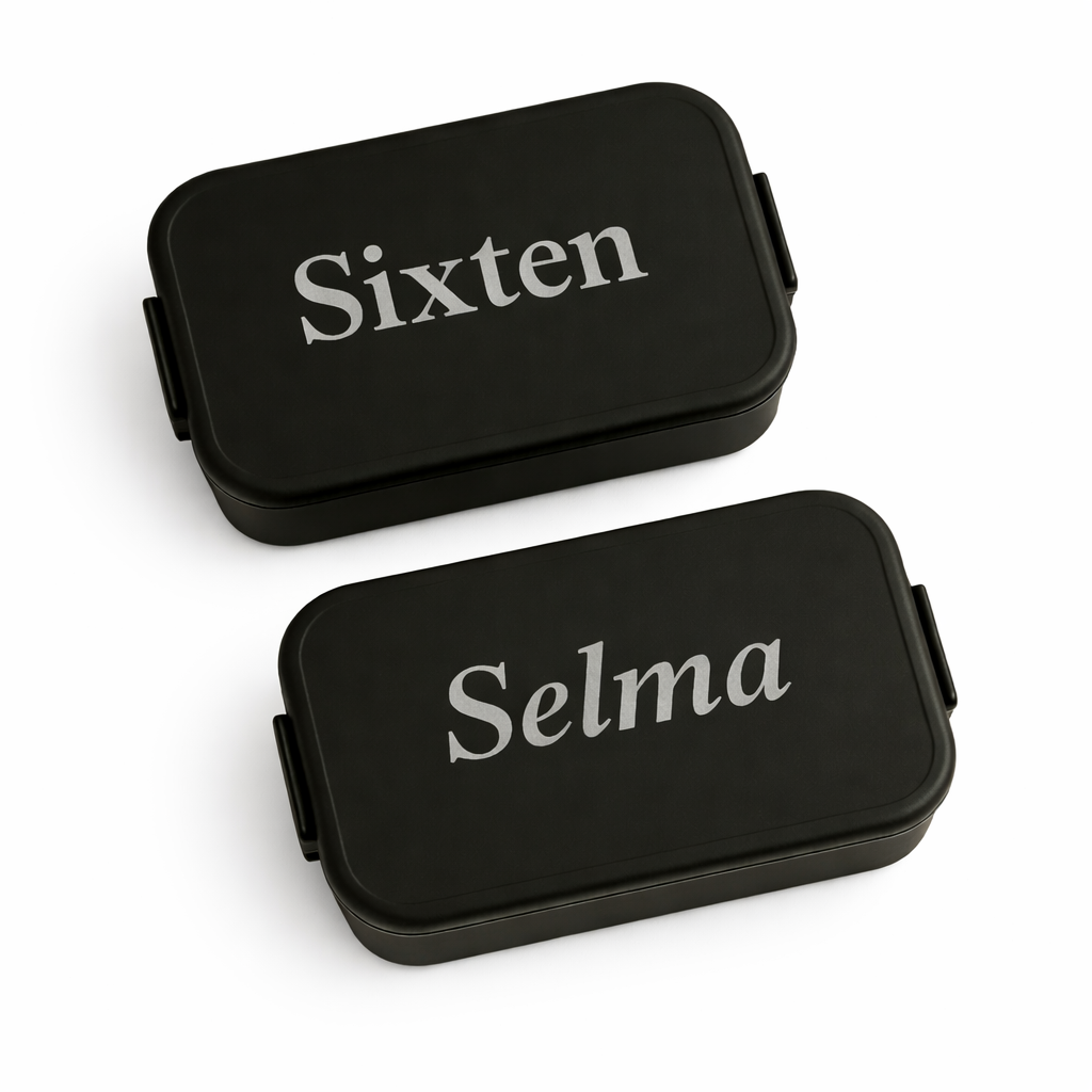 Textdekal i självhäftande vinyl