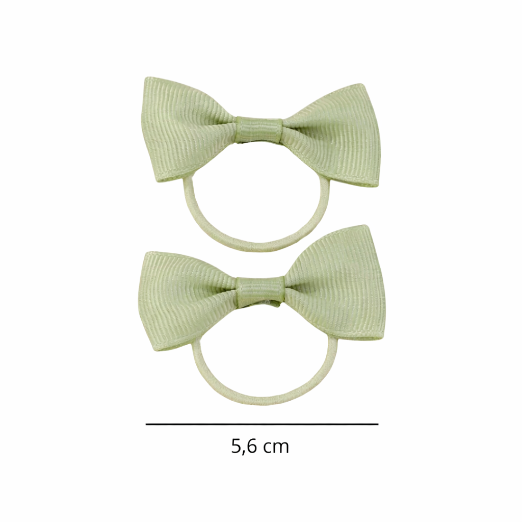 5-pack hårsnoddar med rosett